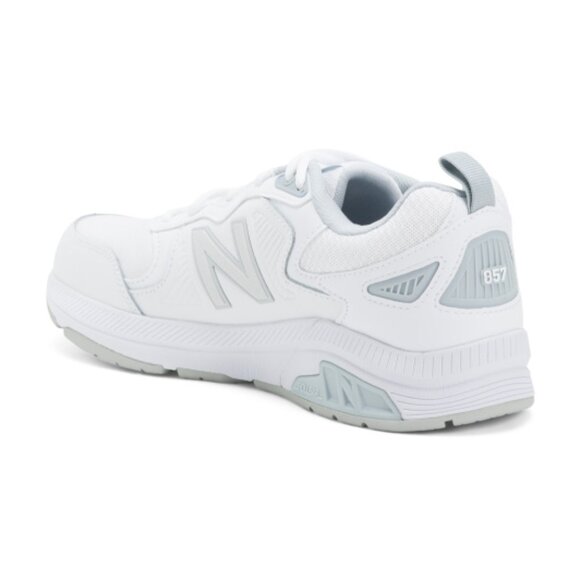NEW BALANCE Leather 857 Walking Sneakers - Picture 2 of 3